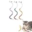Cat Chew Rope,Catnip-Infused Organic Cotton Chew Rope Toys for Cats, Soft & Safe Dental Chew Toys for Indoor Cats, Self-Play and Teeth Cleaning (6PCS)