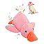 9in Quack-Quack Duck Dog Toy, 2025 Premium Mellow Dog Calming Dogs' Emotion Chew Toys for Indoor Pet Puppy, Indestructible Best Friends Calming Duck Toy for Dogs Cats (Yellow)