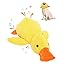 9in Quack-Quack Duck Dog Toy, 2025 Premium Mellow Dog Calming Dogs' Emotion Chew Toys for Indoor Pet Puppy, Indestructible Best Friends Calming Duck Toy for Dogs Cats (Yellow)