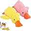 9in Quack-Quack Duck Dog Toy, 2025 Premium Mellow Dog Calming Dogs' Emotion Chew Toys for Indoor Pet Puppy, Indestructible Best Friends Calming Duck Toy for Dogs Cats (Yellow)