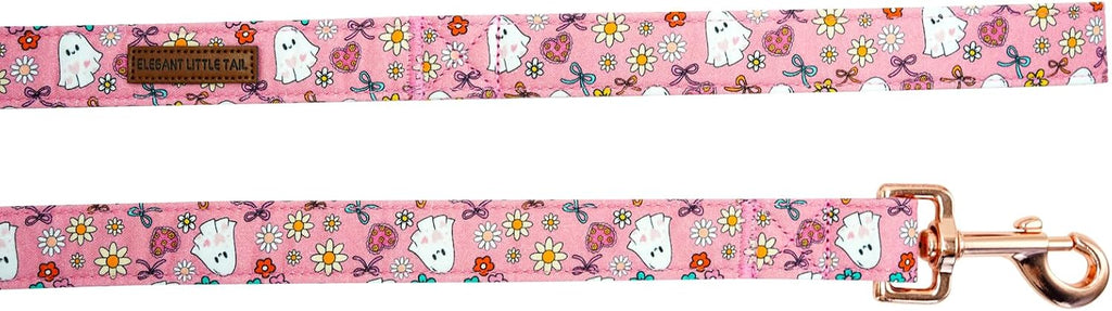 Elegant little tail Dog Leash, Christmas Pet Leashes Winter Female or Male Durable Cotton Leash Soft Handle Pet Puppy Leashes for Small Medium Large Dogs