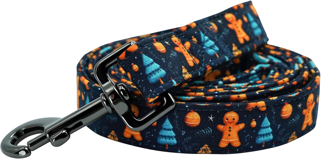 Elegant little tail Dog Leash, Christmas Pet Leashes Winter Female or Male Durable Cotton Leash Soft Handle Pet Puppy Leashes for Small Medium Large Dogs