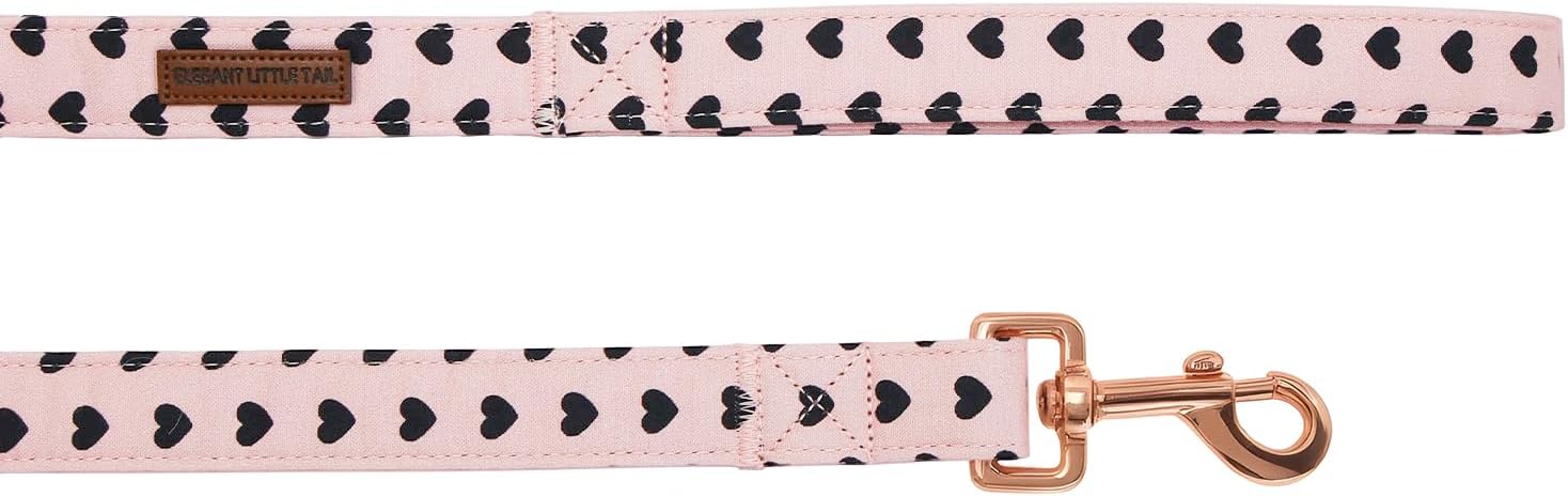 Elegant little tail Dog Leash, Christmas Pet Leashes Winter Female or Male Durable Cotton Leash Soft Handle Pet Puppy Leashes for Small Medium Large Dogs