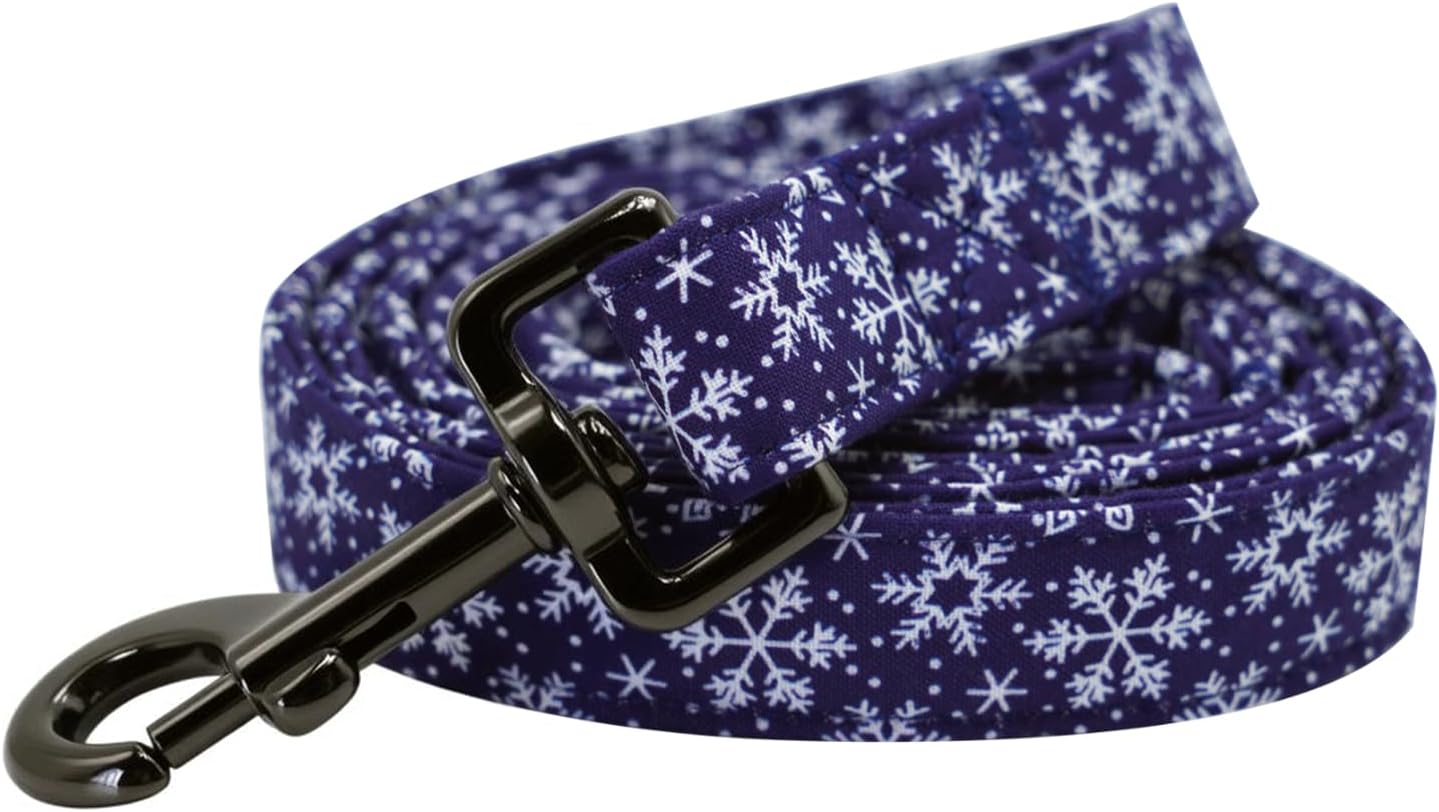 Elegant little tail Dog Leash, Christmas Pet Leashes Winter Female or Male Durable Cotton Leash Soft Handle Pet Puppy Leashes for Small Medium Large Dogs