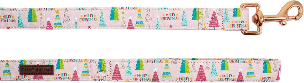Elegant little tail Dog Leash, Christmas Pet Leashes Winter Female or Male Durable Cotton Leash Soft Handle Pet Puppy Leashes for Small Medium Large Dogs