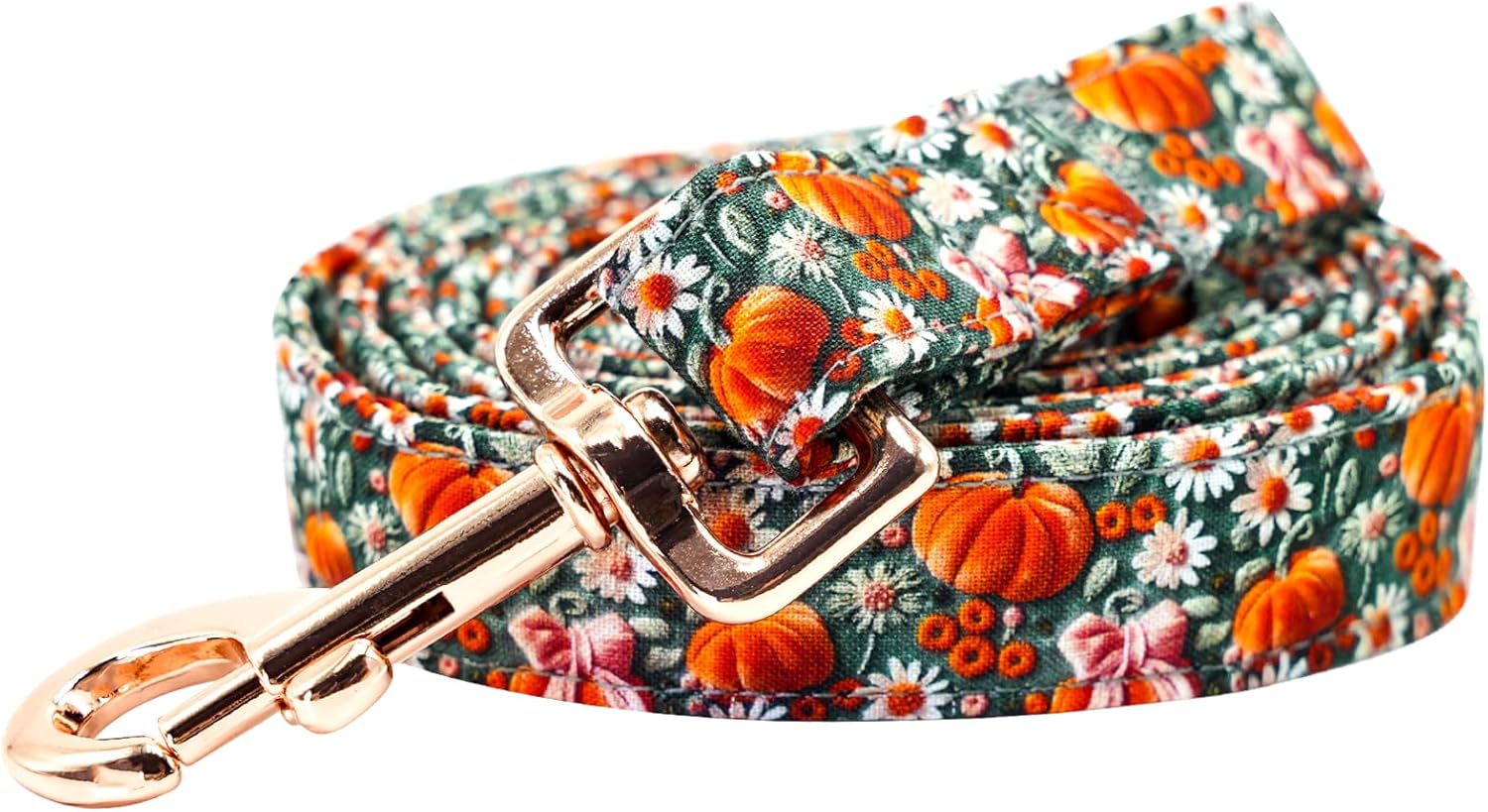 Elegant little tail Dog Leash, Christmas Pet Leashes Winter Female or Male Durable Cotton Leash Soft Handle Pet Puppy Leashes for Small Medium Large Dogs