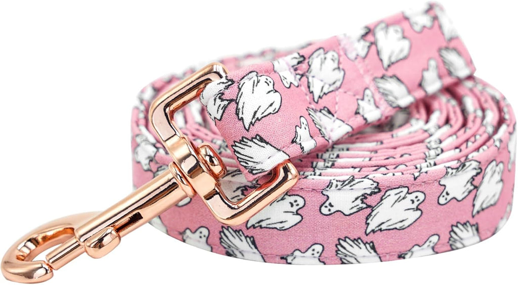 Elegant little tail Dog Leash, Christmas Pet Leashes Winter Female or Male Durable Cotton Leash Soft Handle Pet Puppy Leashes for Small Medium Large Dogs