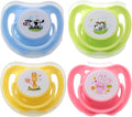 4Pcs Kitten Pacifier, Cute Safe Silicone Puppy Pacifier with Dust Cover, Soothing Companions Dog Chew Toys, Essential.