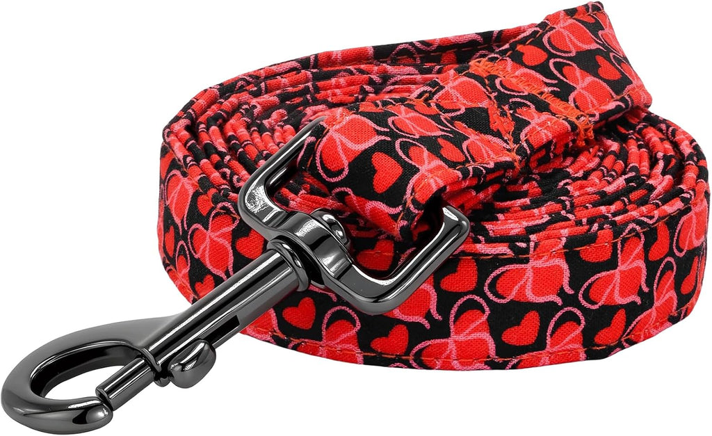 Elegant little tail Dog Leash, Christmas Pet Leashes Winter Female or Male Durable Cotton Leash Soft Handle Pet Puppy Leashes for Small Medium Large Dogs