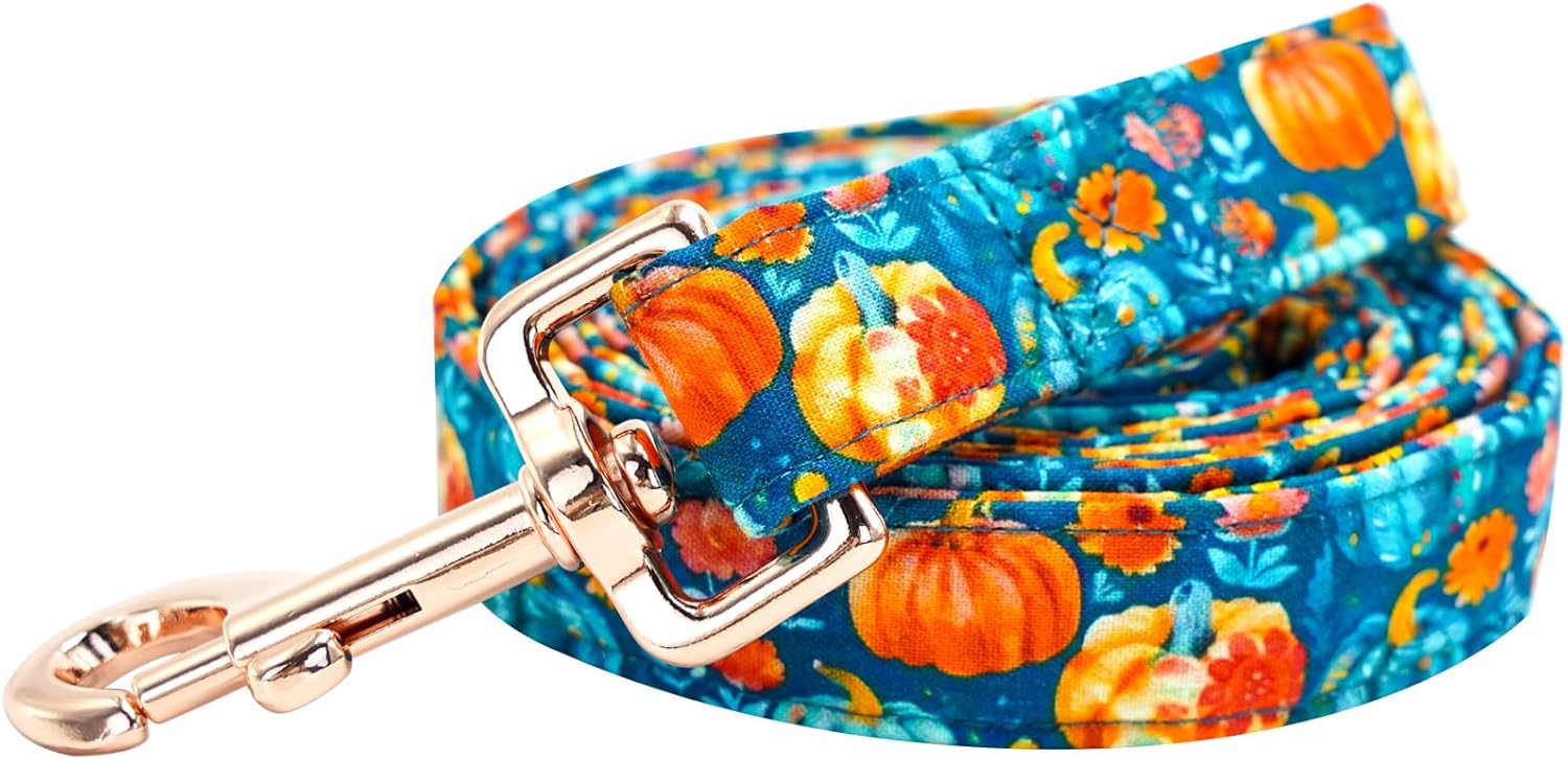 Elegant little tail Dog Leash, Christmas Pet Leashes Winter Female or Male Durable Cotton Leash Soft Handle Pet Puppy Leashes for Small Medium Large Dogs